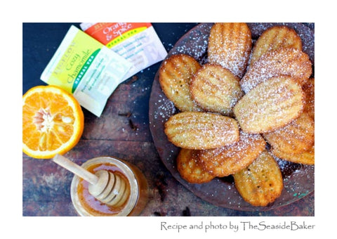 Orange Spiced Madeleines