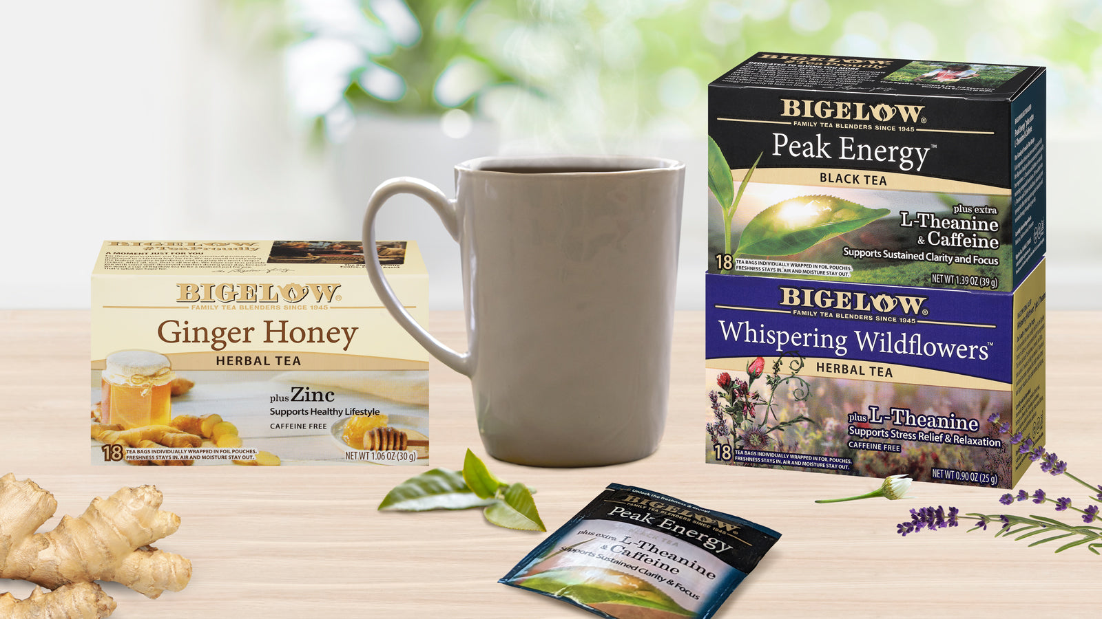 Bigelow Tea Announces The Arrival Of A NEW Black Tea And Two NEW Herba