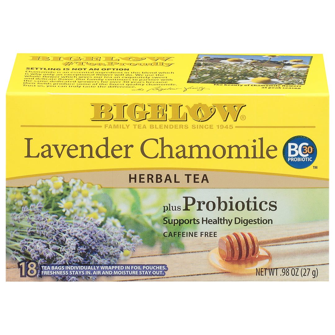 Lavender Chamomile Plus Probiotics Herbal Tea
