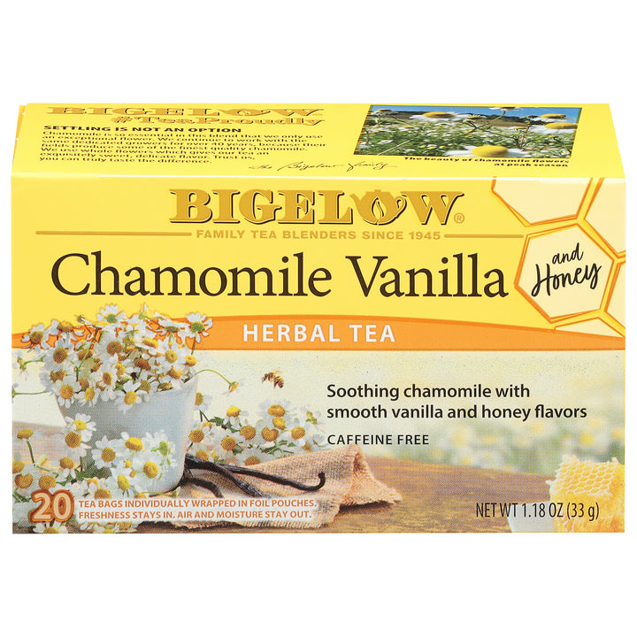 Chamomile Vanilla Honey Herbal Tea