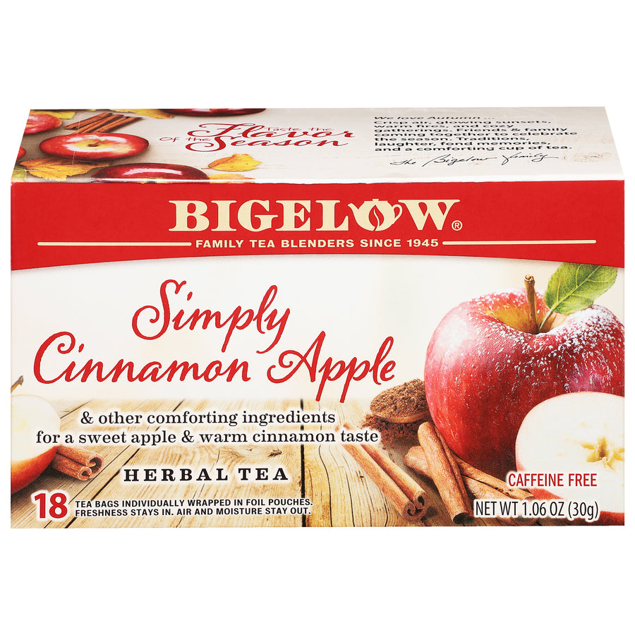 Box of Simply Cinnamon Apple Herbal Tea