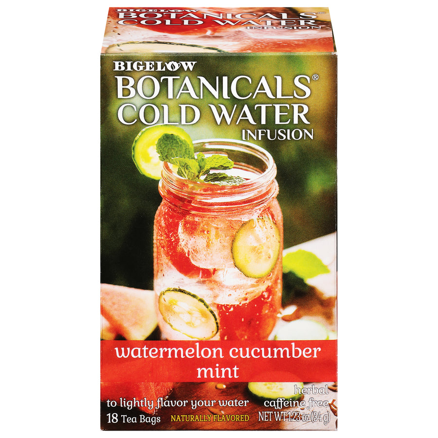 Box of Bigelow Botanicals Watermelon Cucumber Melon Mint Cold Water Infusion