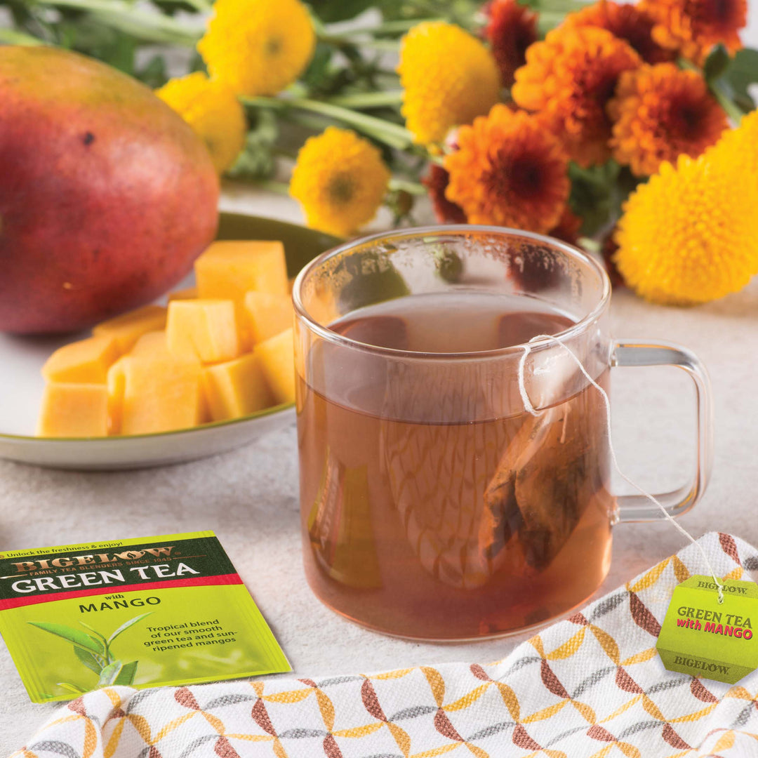 Mug of Bigelow Green Tea with Mango