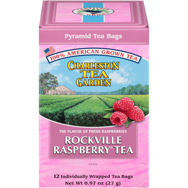 Box of Charleston Tea Garden Rockville Raspberry Tea