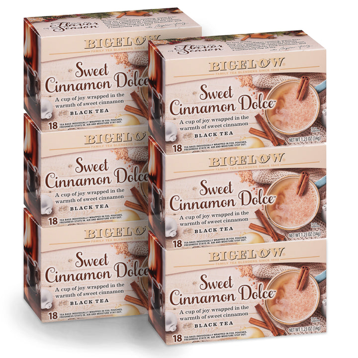 6 boxes of Sweet Cinnamon Dolce Tea