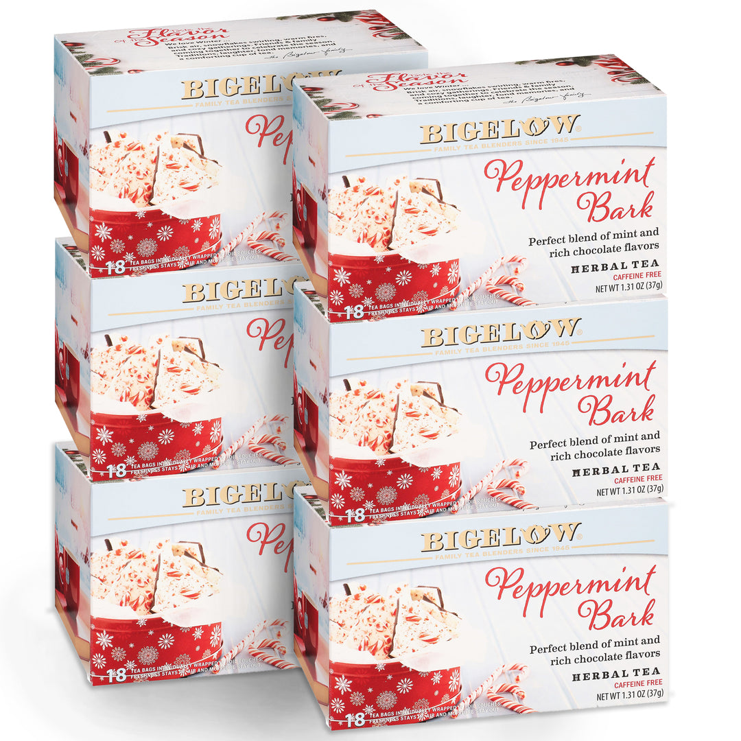6 boxes of Peppermint Bark Herbal Tea