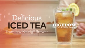  Video showcasing Bigelow Unsweetened Iced Tea K-Cup