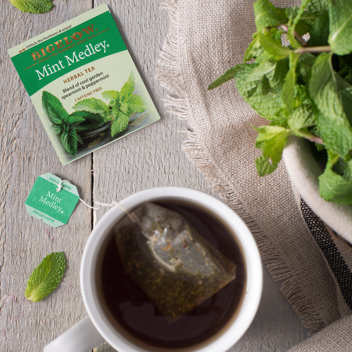 Cup of Mint Medley Herbal Tea