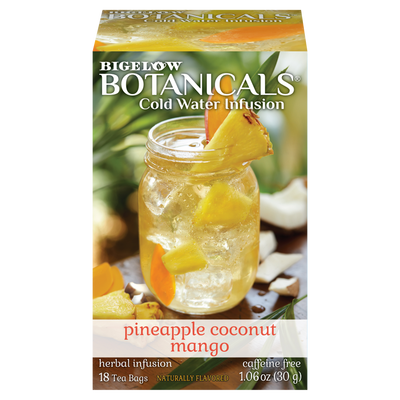 Bigelow Pineapple Coconut Mango Botanical Cold Water Infusion
