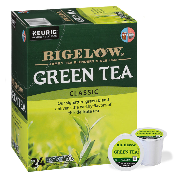 Bigelow Green Tea K-Cups box for Keurig