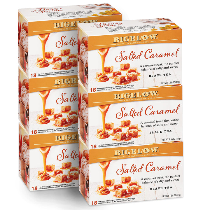 6 boxes of Salted Caramel Tea