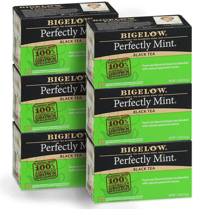 6 boxes of Perfectly Mint