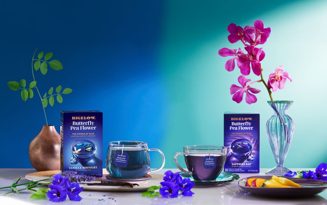 PRESS RELEASE: Bigelow Butterfly Pea Flower Teas  Now Expanding Nationwide