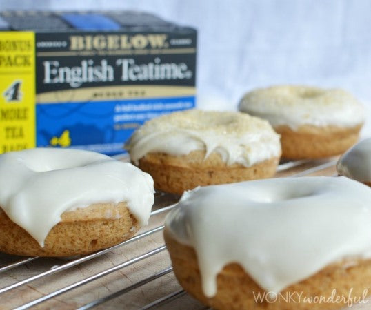 Bigelow Tea Teatime Baked Donuts