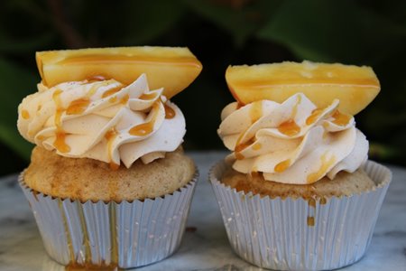 Caramel Apple Cupcake