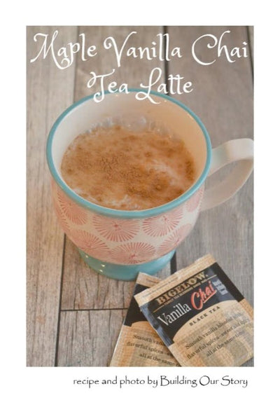 Maple Vanilla Chai Tea Latte