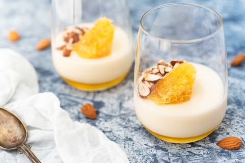 Bigelow Lemon and Ginger Herbal Panna Cotta