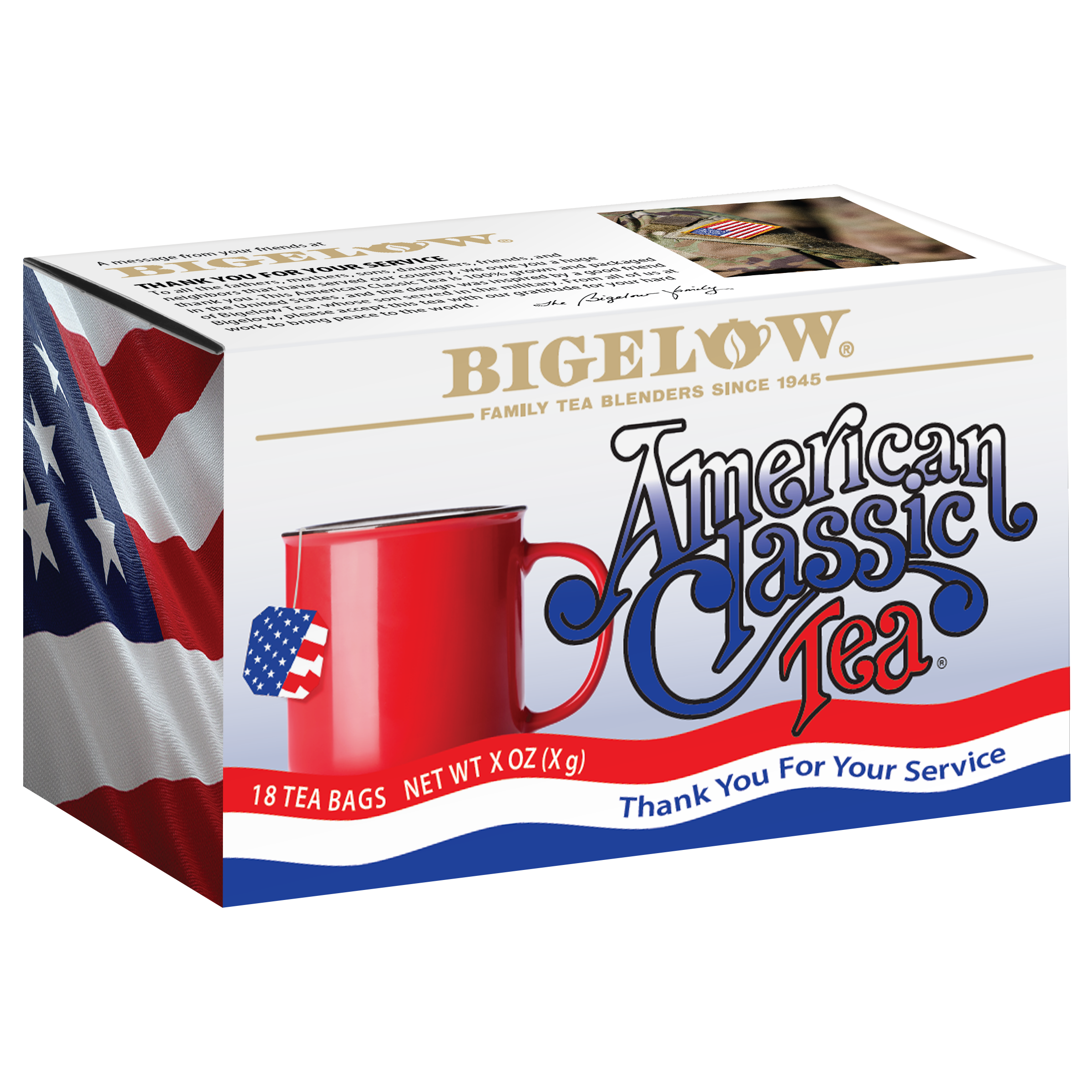 Brewed With Gratitude: Bigelow Tea’s Tea for the Troops Program Makes