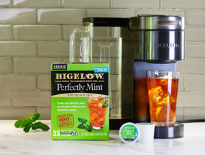 Bigelow Tea | Keurig Brewed Over Ice K-Cups - Brewed Over Ice K-Cup pods and Keurig Brewer