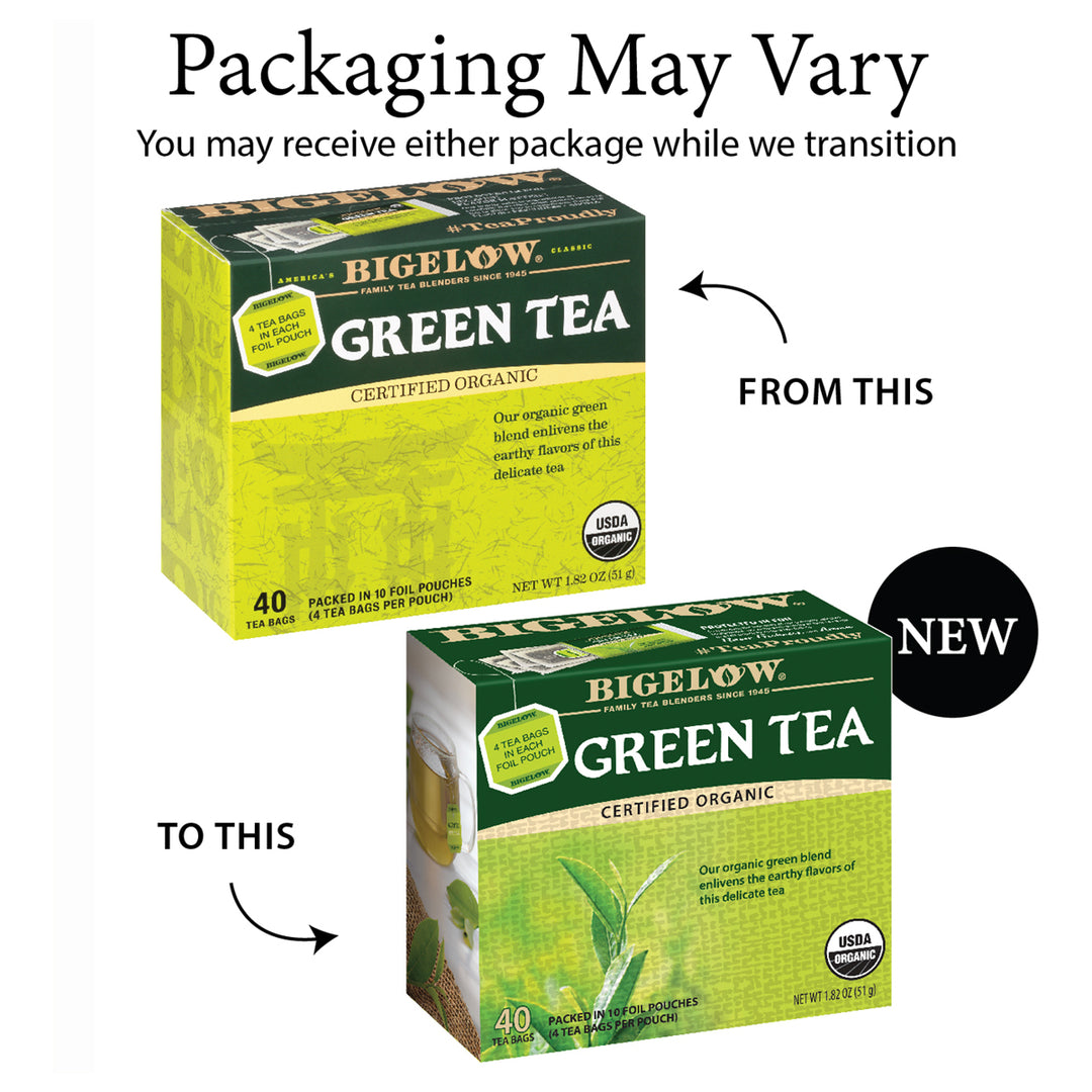 Organic Green Tea 40 Count