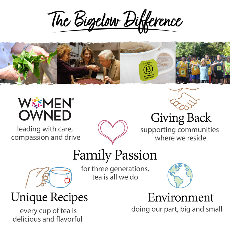 Image highlighting key points that are the Bigelow Difference