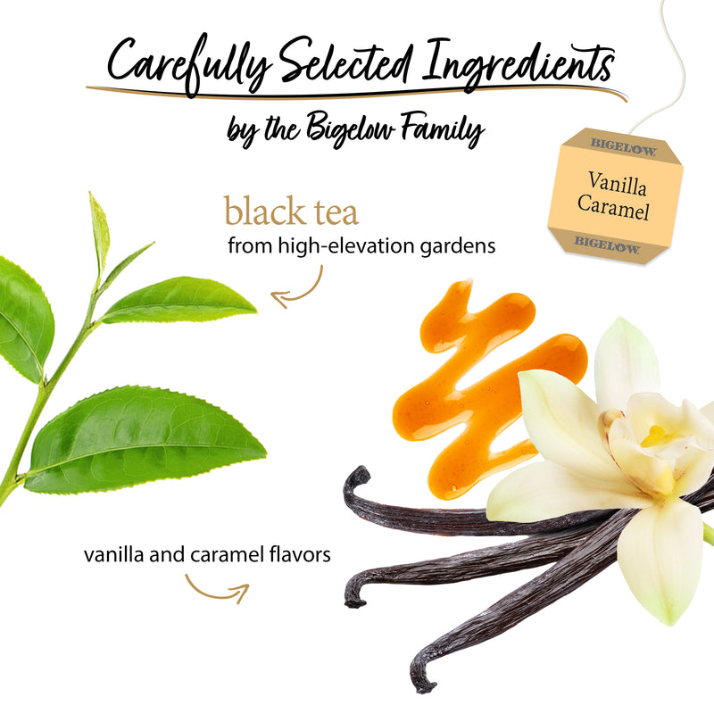 Ingredients of Vanilla Caramel Tea