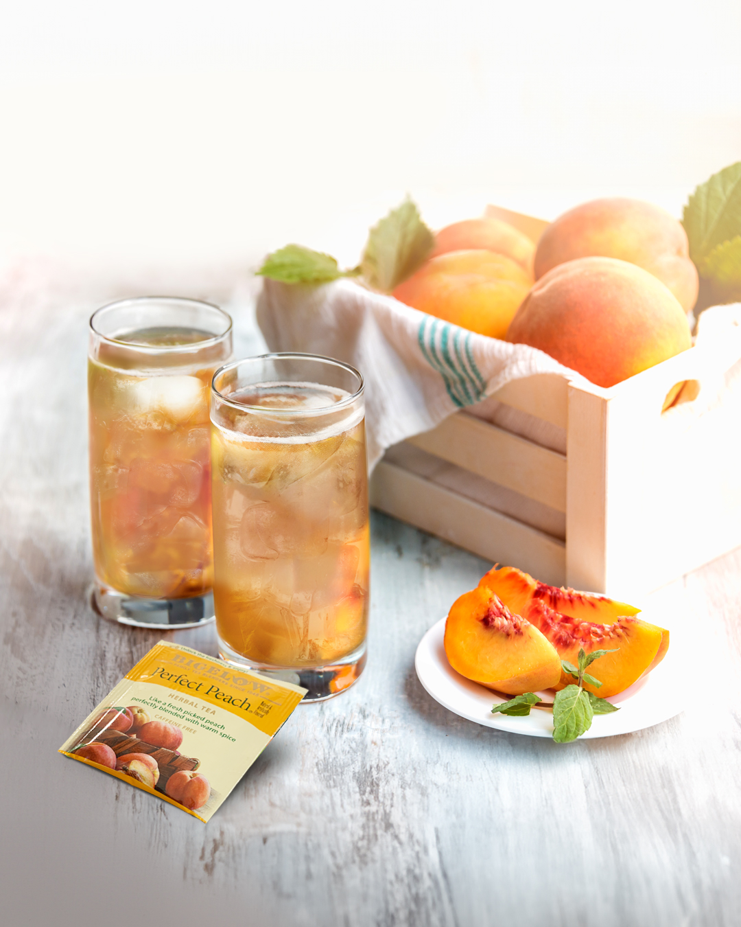 Perfect Peach Herbal Tea - Case of 6 boxes- total of 120 teabags Perfect Peach Herbal Tea - Case of 6 boxes- total of 120 teabags