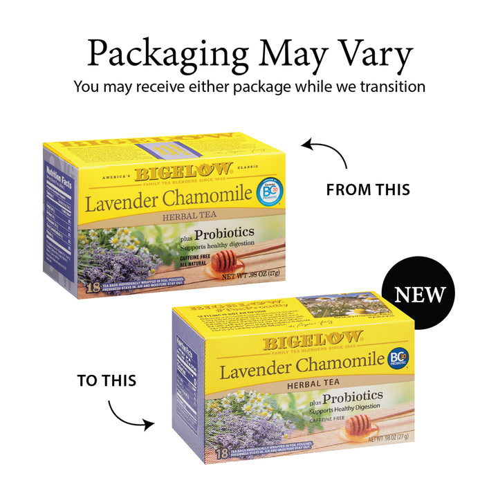 Lavender Chamomile Plus Probiotics Herbal Tea