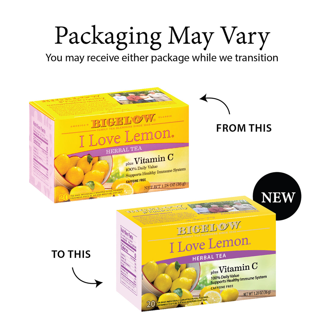 I Love Lemon® Plus Vitamin C Herbal Tea