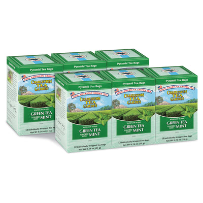 6 boxes of Wadmalaw Island Green Tea with Mint