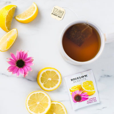 Cup of Benefits Lemon and Echinancea Herbal Tea