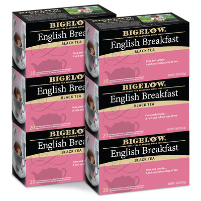 6 Boxes of English Breakfast Tea