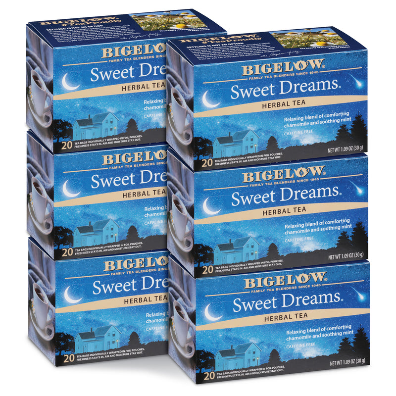 6 boxes of Sweet Dreams Herbal Tea