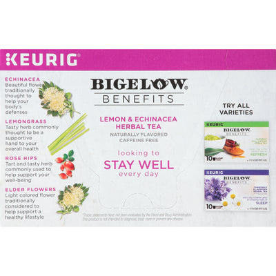  Ingredients of Stay Well Herbal Tea K-Cups