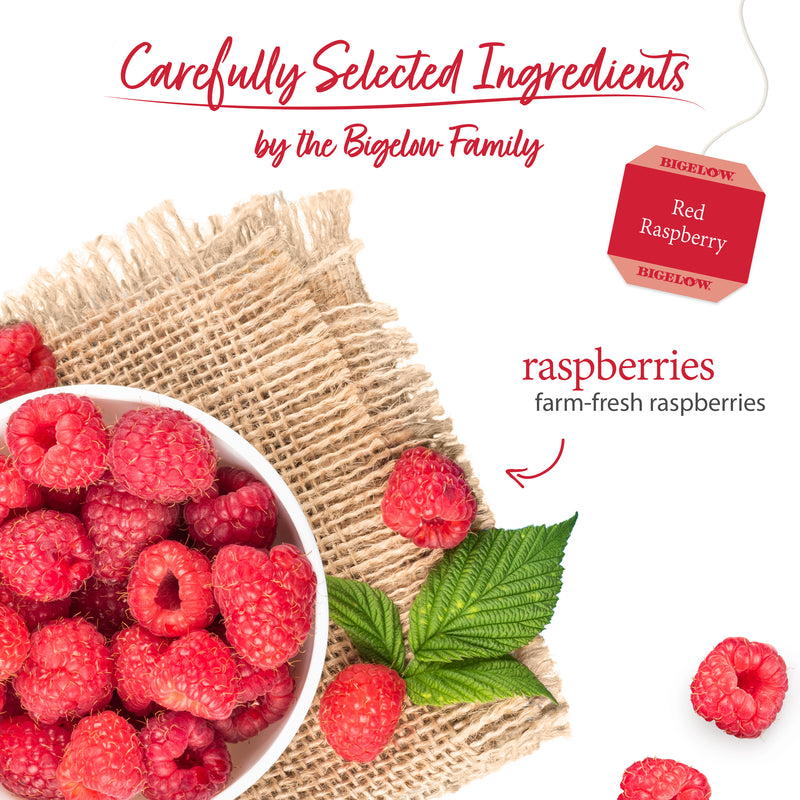 Ingredients of Red Raspberry Herbal Tea