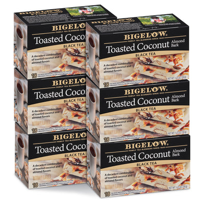 6 boxes of Coconut Almond Bark Tea