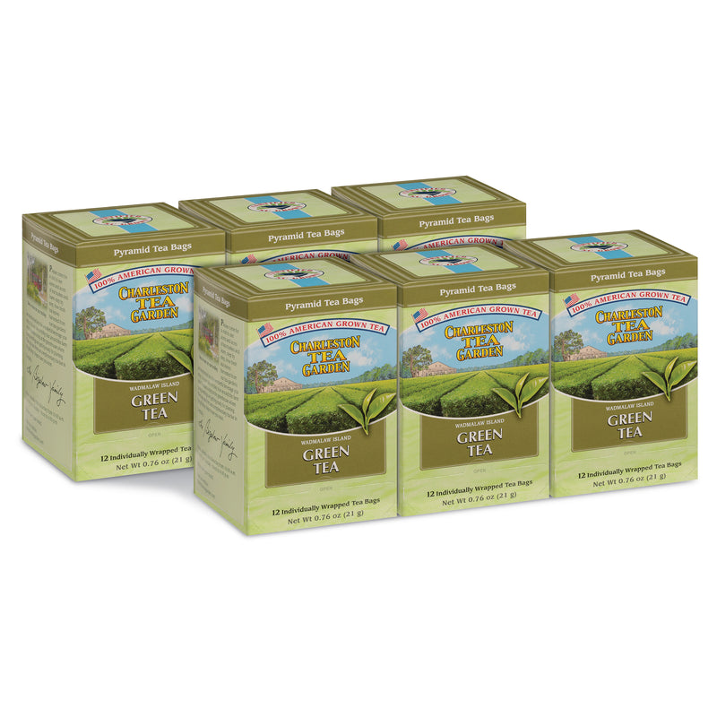 6 boxes of Charleston Tea Garden Wadmalaw Island Green Tea