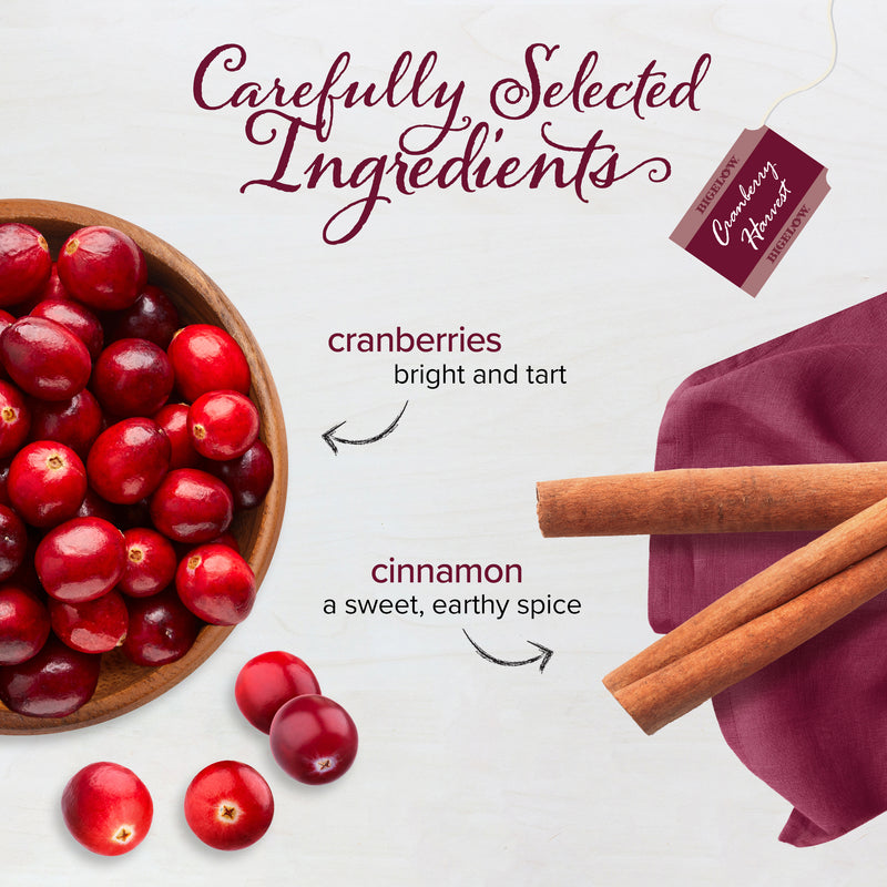 Ingredients of Cranberry Harvest Herbal Tea