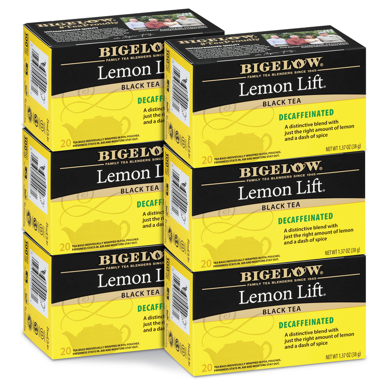 6 Boxes of Lemon Lift Decaf