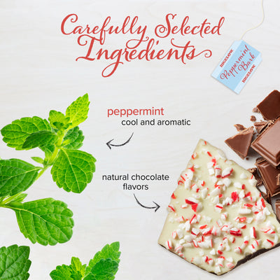 Ingredients of Peppermint Bark Herbal Tea
