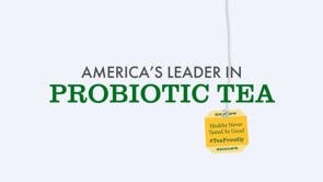 Click to watch video of Lemon Ginger Probiotic Herbal Tea