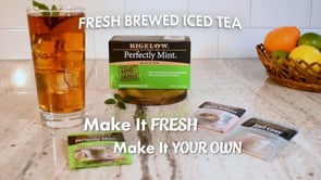 screen shot of video of Fresh Brewed Iced Tea