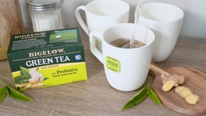 Green Tea with Ginger plus Probiotics