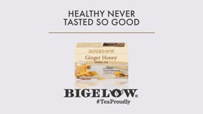 screen shot of Bigelow Ginger Honey Zinc tea box on white background