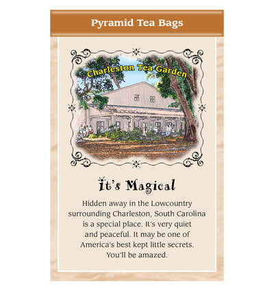  Back of Charleston Tea Garden Cinnamon Spice Tea box