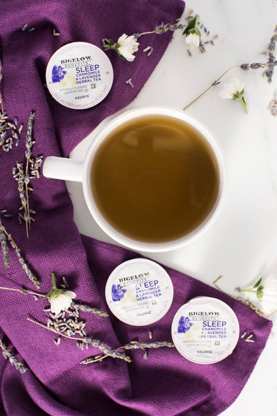 Cup of Bigelow Benefits Sleep K-cup Tea