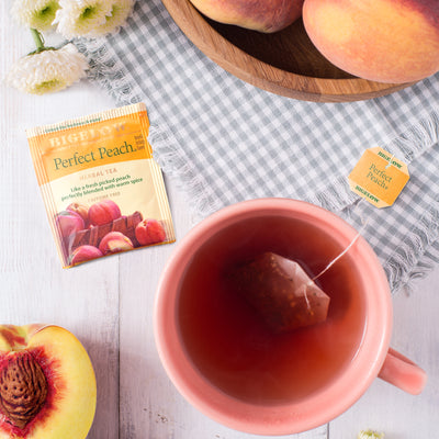Cup of Perfect Peach Herbal Tea
