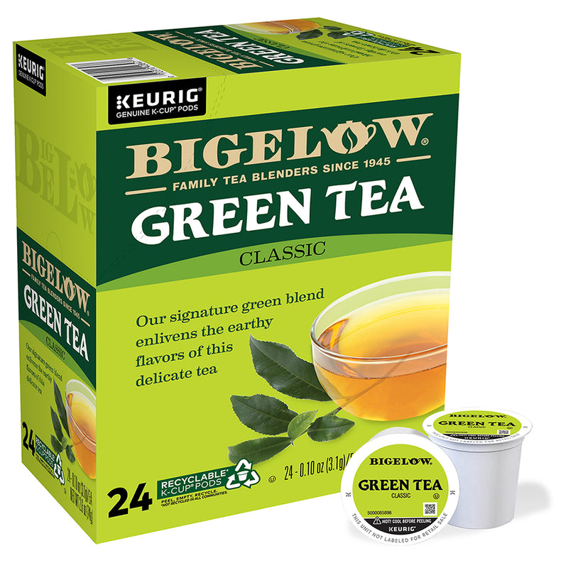 Bigelow Green Tea K-Cups box for Keurig