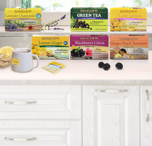 Bigelow Tea| Some of the teas in Bigelow Tea's Immunity Support Collection