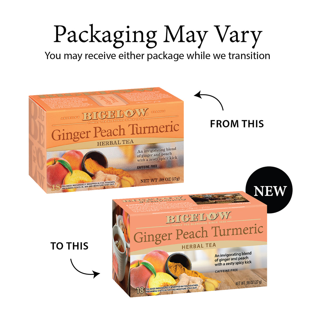 Ginger Peach Turmeric Herbal Tea
